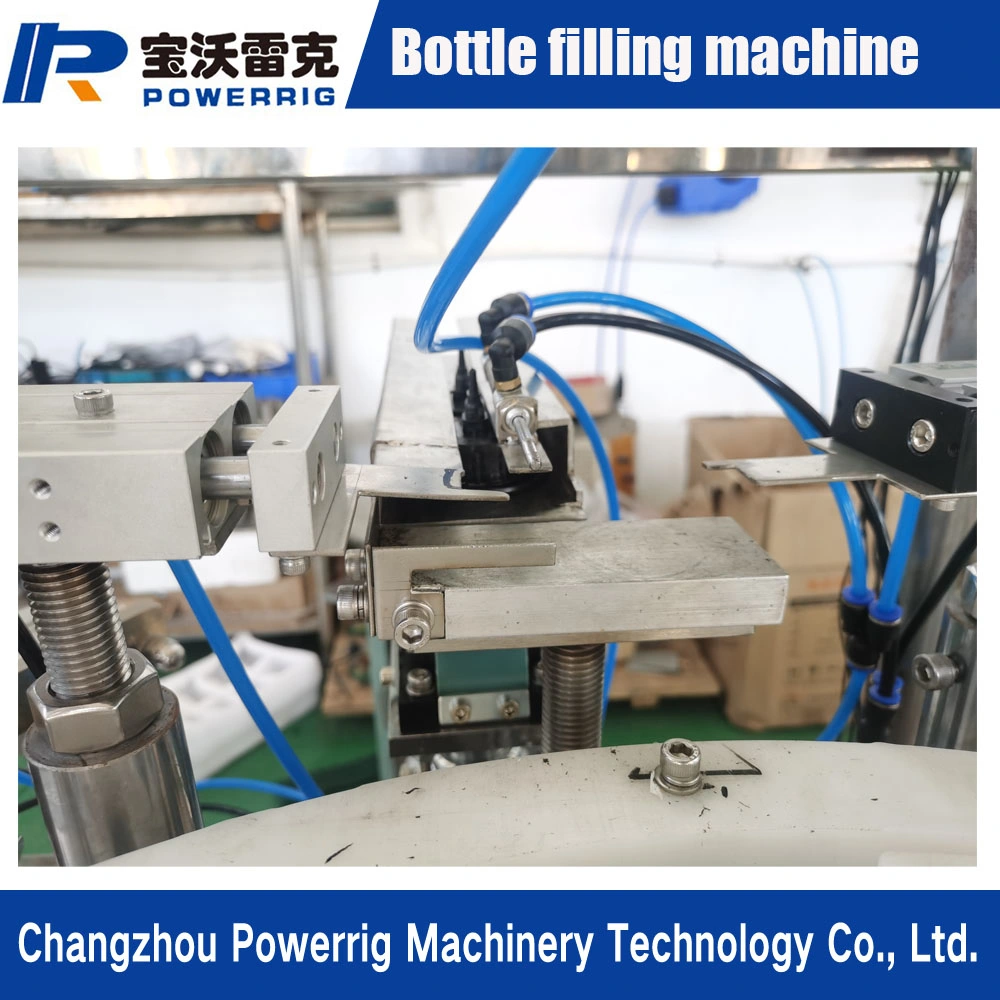 Easy Operation Automatic Filling 50ml Liquid Materia Equipent Small Bottle Filling and Packing Machine
