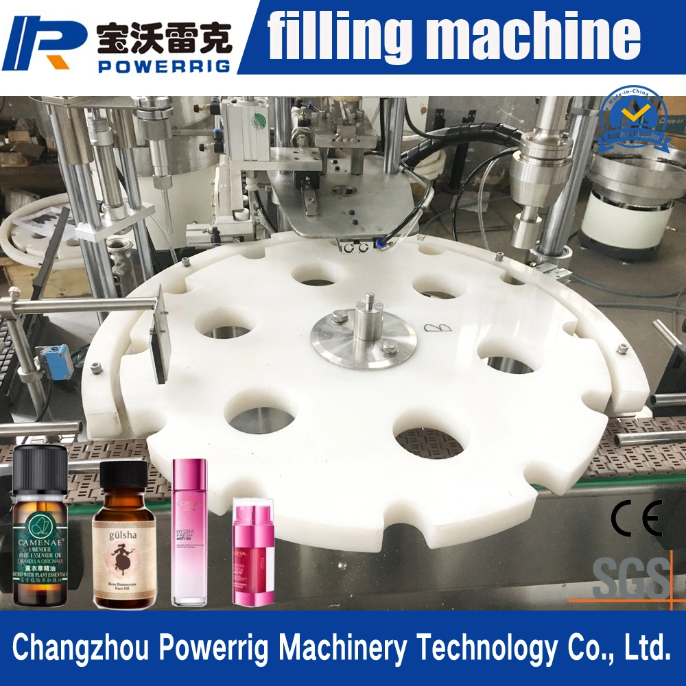 High Quality Small Bottle Lotion and Cream Filling Capping Machine with Factory Price