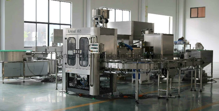 Bottle Washing Sealing Machine PE Bottle Filling Sealing Machine