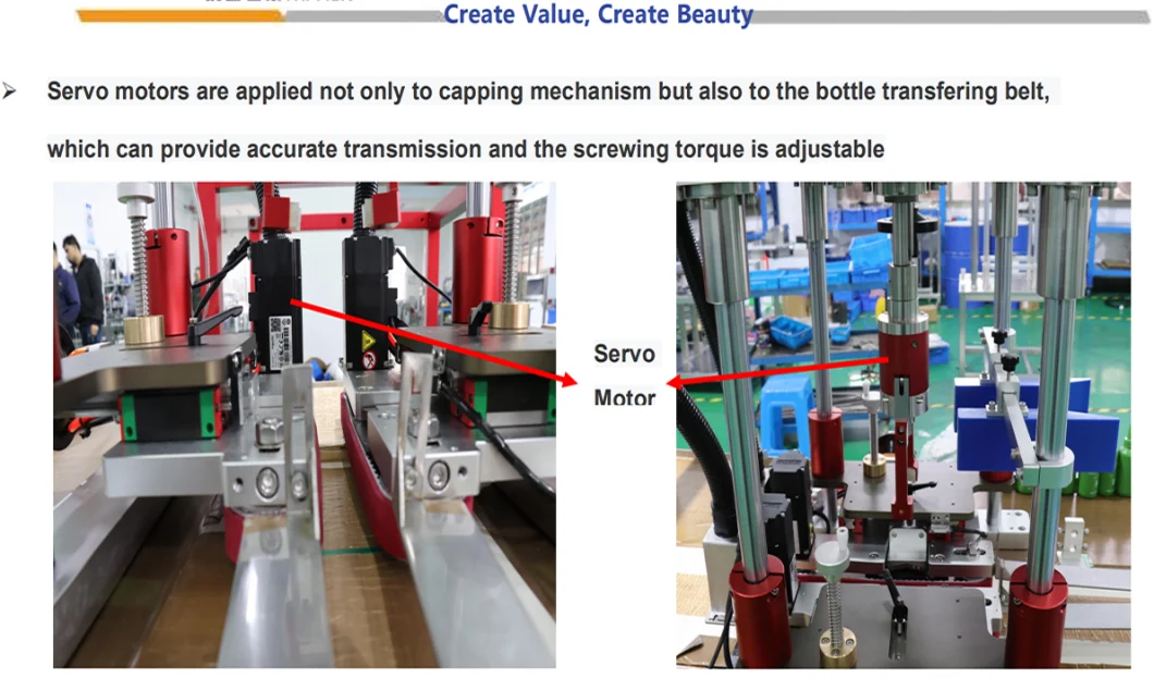 Bottling Machine Capping Machine Servo Capping