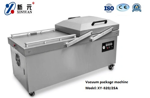 Xinyuan Brand Automatic Sealing Machine Bag Meats Food Double Chamber Vacuum Sealer Machine, Looking for Agent