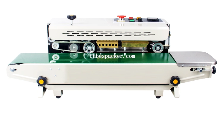 Continuous Band Plastic Bag Sealing Machine for Bag with Ce