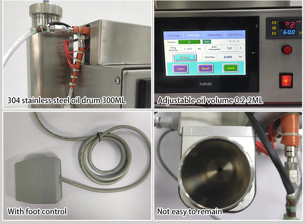 Smart Semi Automatic Oil Filling Machine for Cbd Vape Cartridge