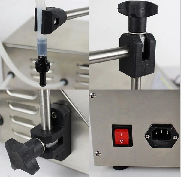 Cheap Price Numerical Control Liquid Filling Machine, Small Manual Liquid Filler Gfk-160 (3-3000ml)