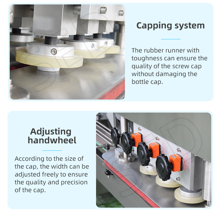 Fully Automatic Plastic Bottle Cap Sealer with Adjustable Cover Height