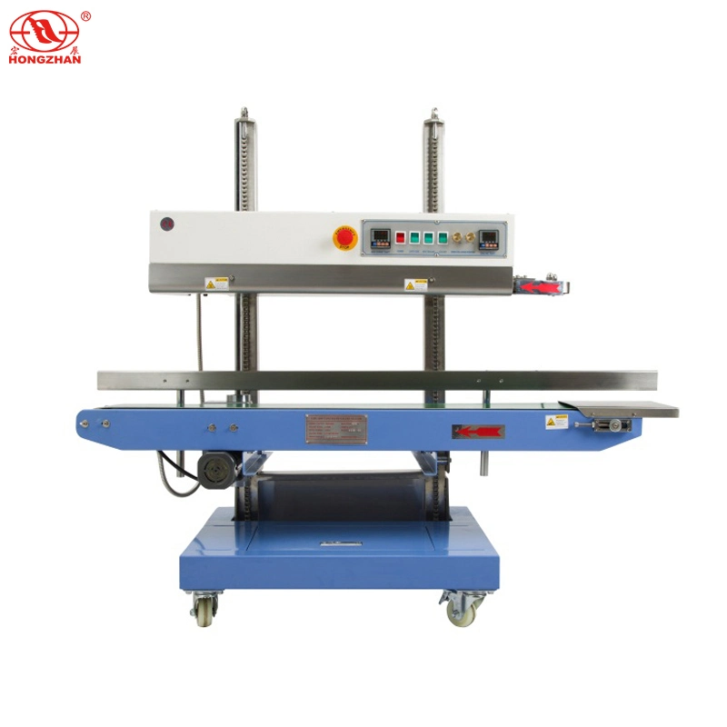2020 Automatic Vertical Continuous Band Sealer Heating Sealing Machine