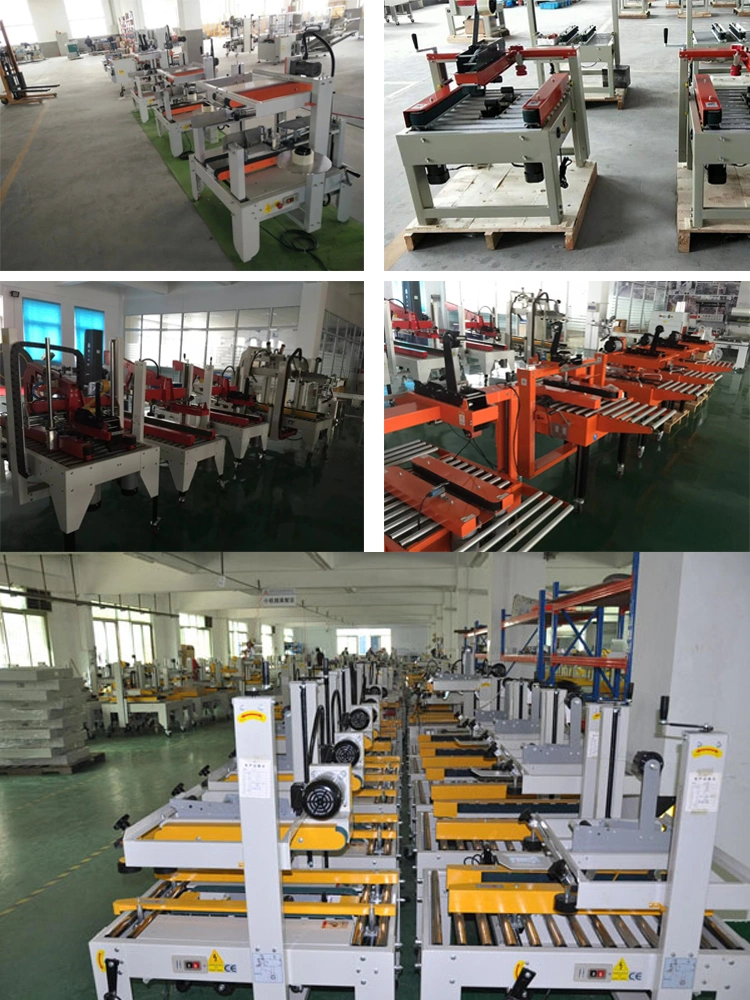 Left and Right Drive Automatic Carton Sealing Machine Flap Carton Sealing Machine Automatic Carton Box Sealer