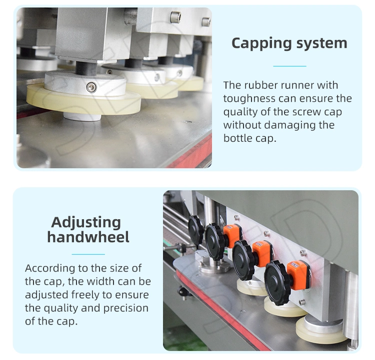 Fully Automatic Glass Bottle Cap Sealer Suitable for Various Bottle Caps