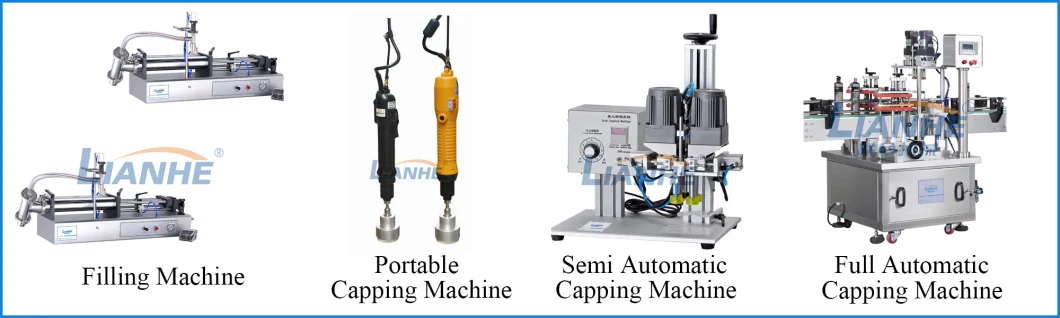 Rich Experience Semi Automatic Screw Capping Machine for Thread Cap
