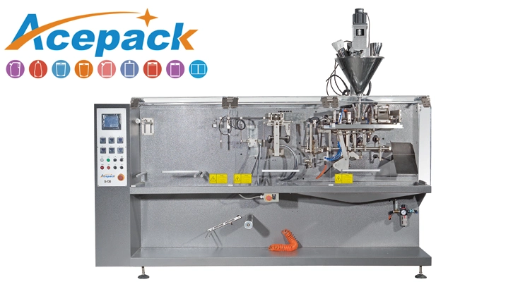 Automatic Auto Powder Pellet Liquid Capsule Filling Doypack Packaging Machine