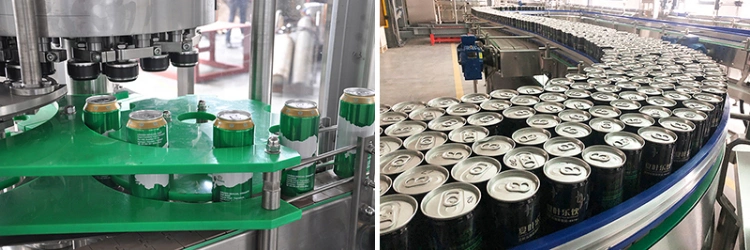 Soft Drink Making Machines Can Beverage Aluminum Can Filling Machine