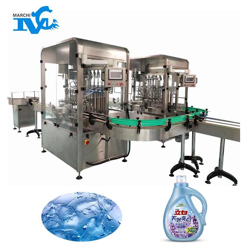 Top Piston Liquid Filling and Capping Machine for Universal Filling