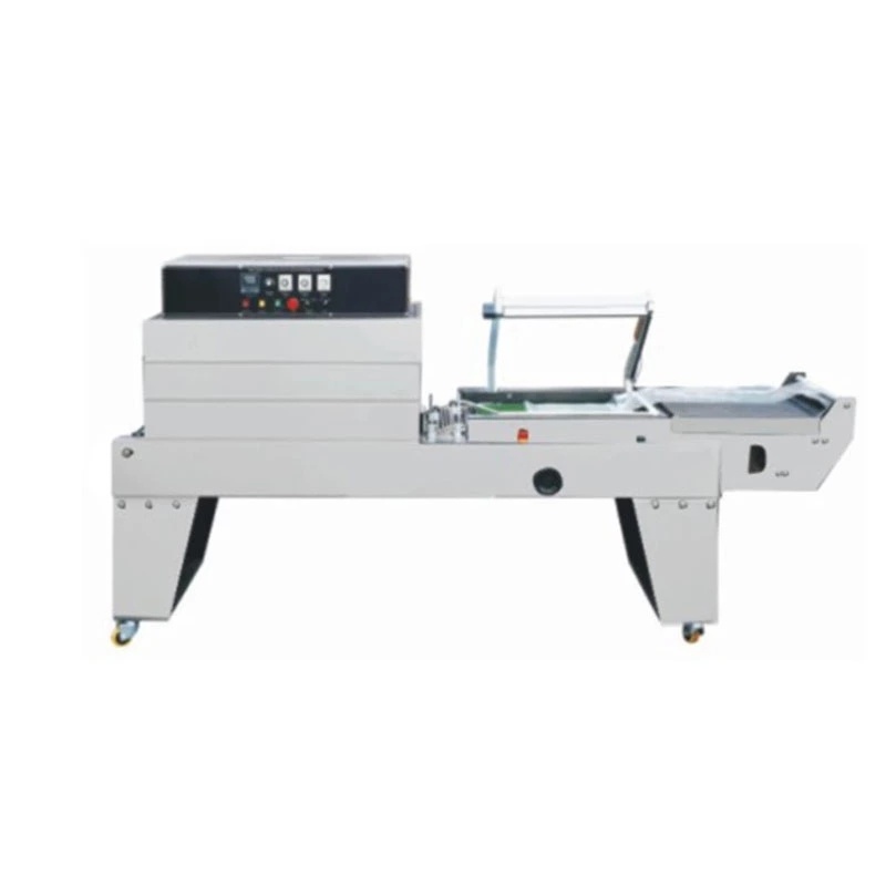 Small Boxes Gift Continuous L Bar Sealer Cut Shrink Wrapping Machine