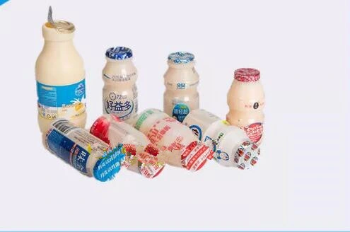 HDPE Bottle Millk Yogurt Dairy Aluminum Foil Filling Sealing Machine