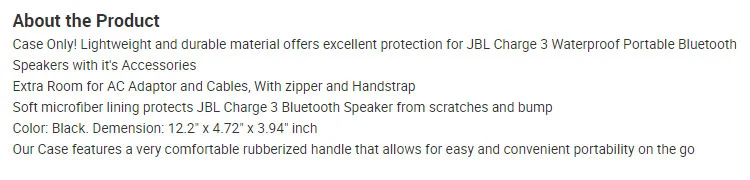 Custom Shockproof Jbl Hard Shell EVA Speaker Case Box, Portable Waterproof Bluetooth Speaker Carrying Case Bags