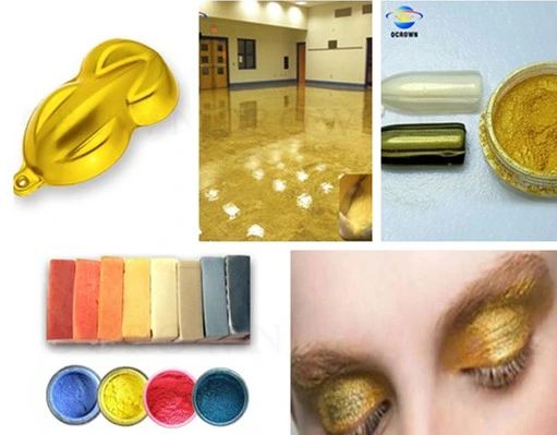 Gold Pigment Paint Automotive Coatings Art Crafts Coloring Pearl Powder