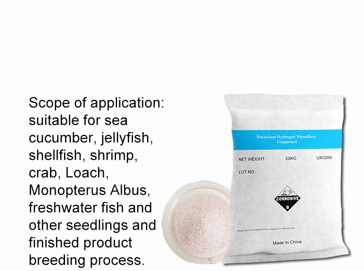 Shellfish Farm Disinfectant Tablet 50%Potassium Monopersulfate Compound