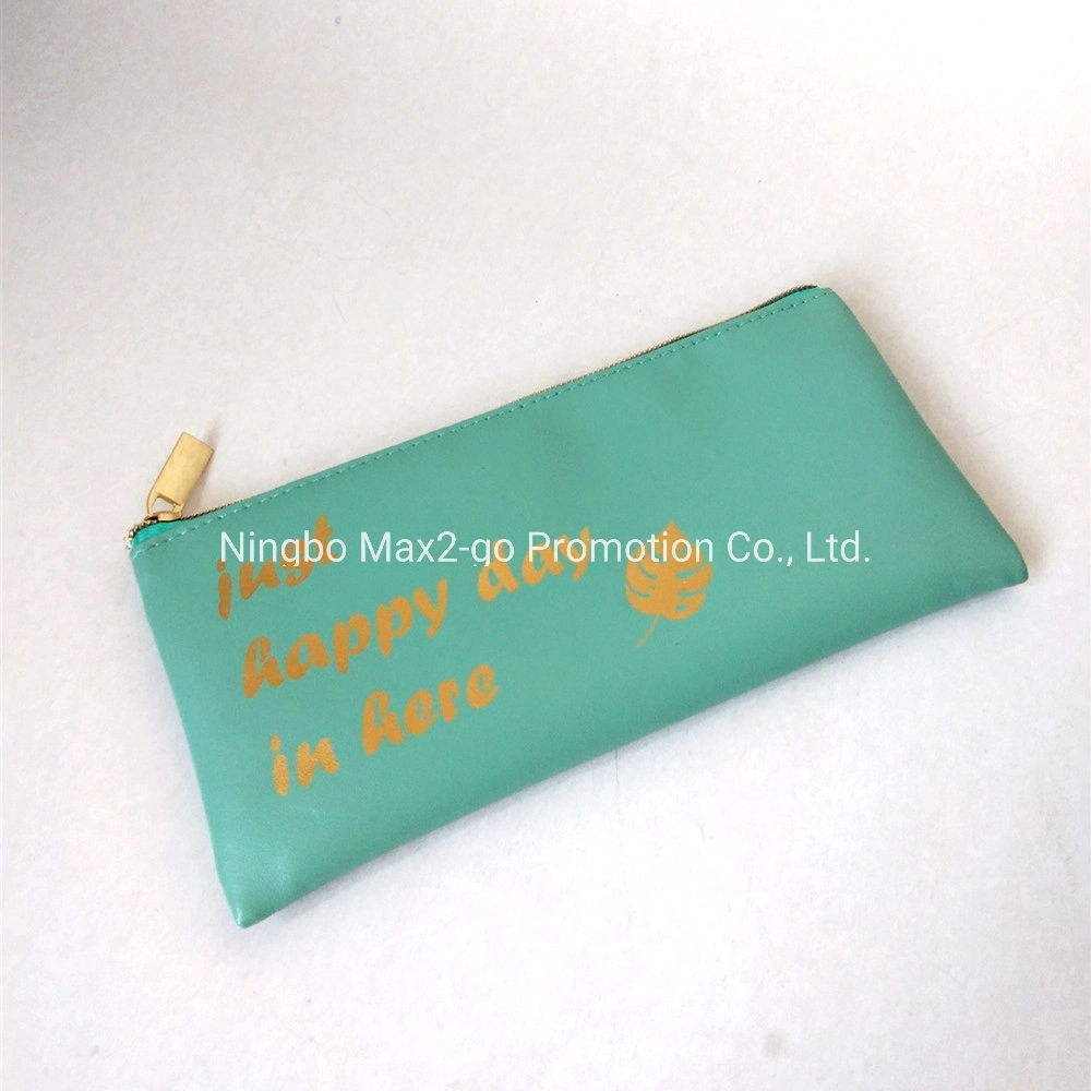 Beautiful Things Coral Pink Stationery Nice Day Turquoise Green Pencil Bag