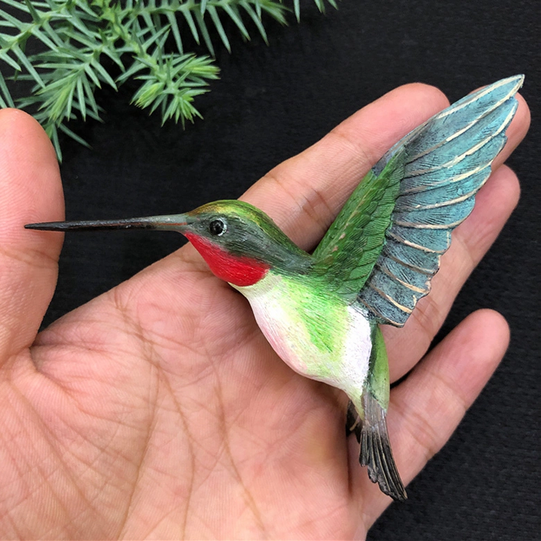 Small Resin Little Bird Decoration Crafts