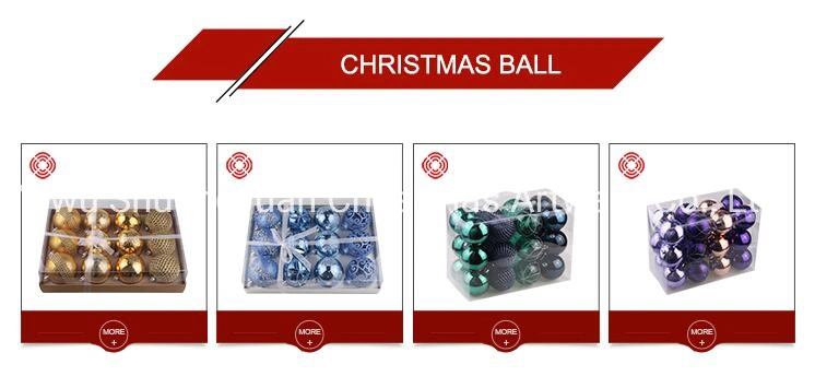 Christmas Tree Beads Garland Plastic Pearl Strands Chain