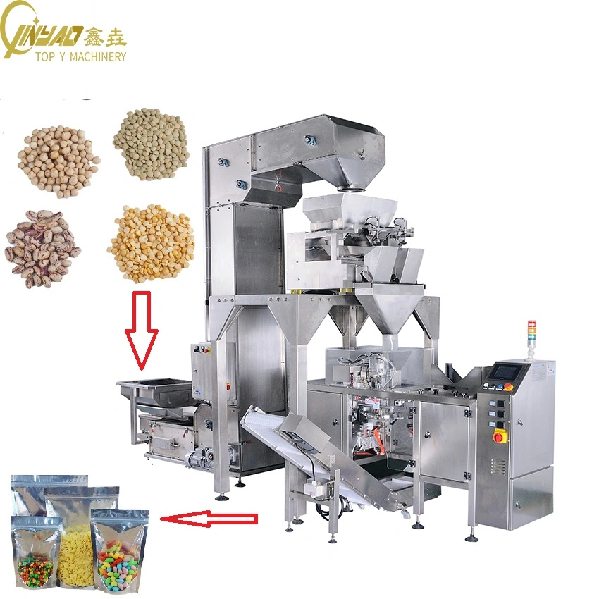 Pecans Pistachios Walnuts Packing Machine Doypack Stand Pouch Packing Machine for Shelled Peeled Nuts in-Shell Nuts