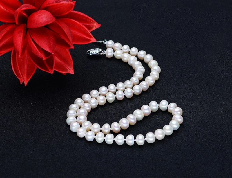 Natural Freshwater Pearl Necklace for Women