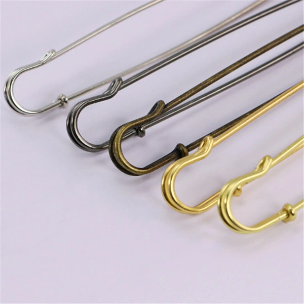 2020 New Design Metal Crafts Safety Pin Metal Pin Wholesale Crafts