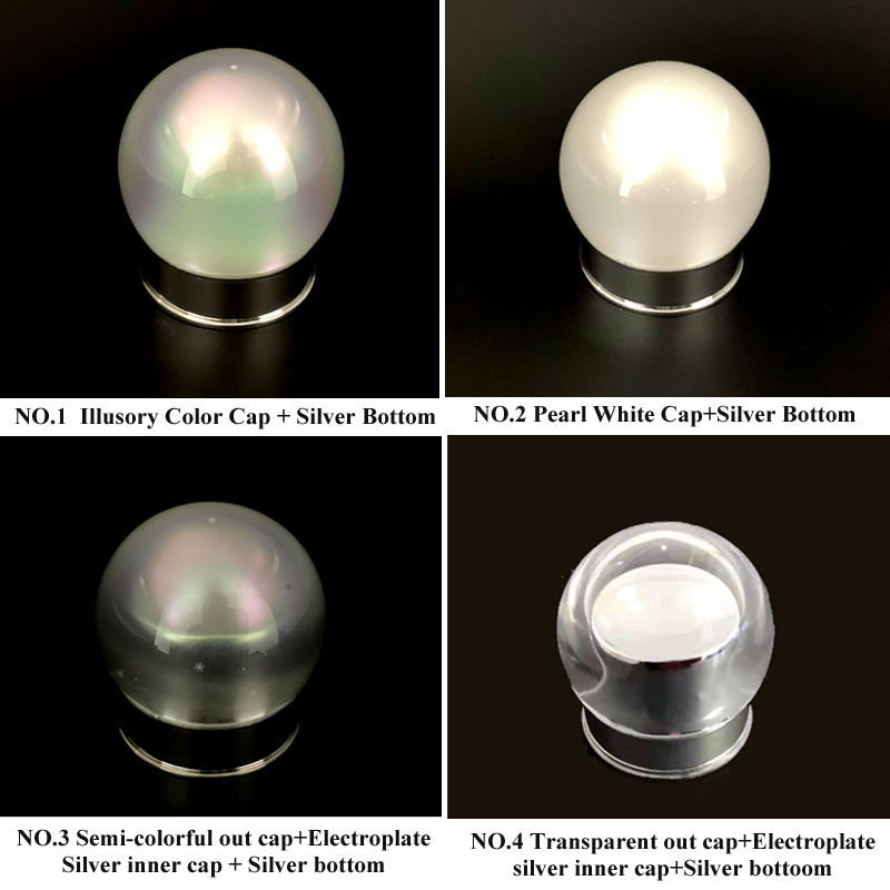 5g 10g 15g 20g 30g 50g Acrylic Round Pearl Shape Cream Jar