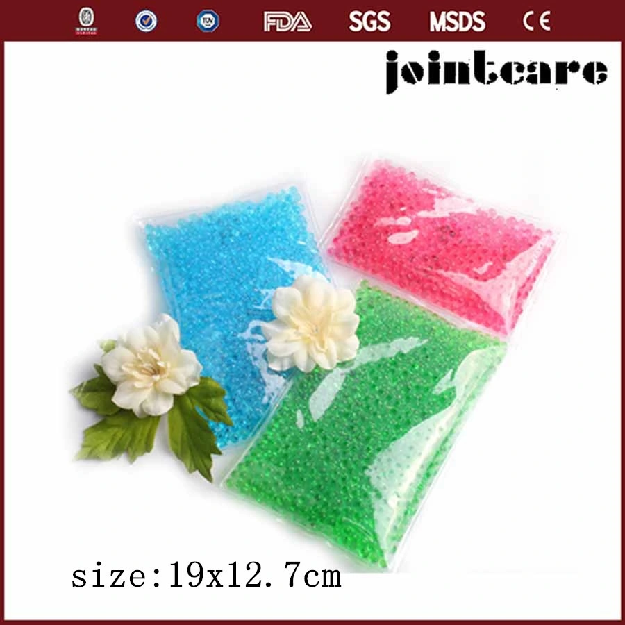 High Quality PVC Reusable Freezer Gel Beads Ice Pack Health Care Hot Cold Gel Beads Pack