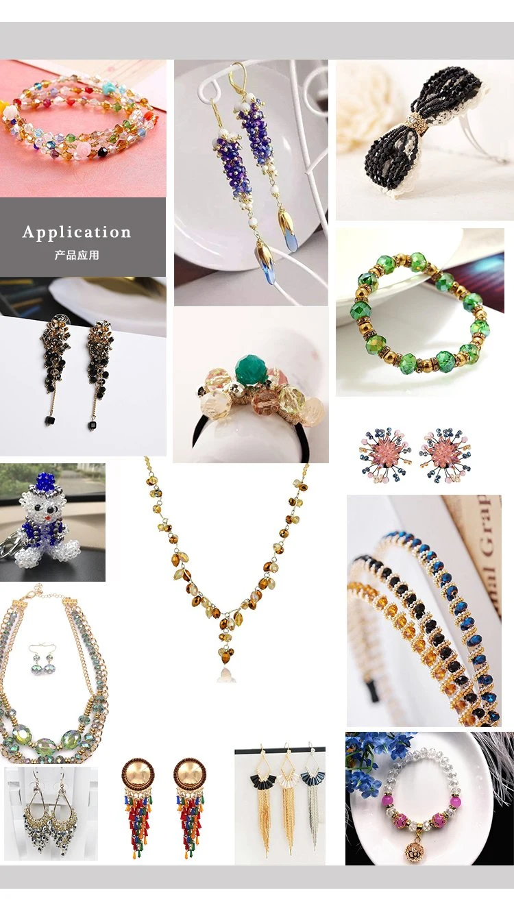 Waterdrop Fashion Design Beads Jewelry Crystal Beads