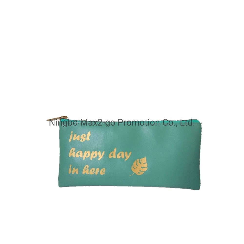 Beautiful Things Coral Pink Stationery Nice Day Turquoise Green Pencil Bag
