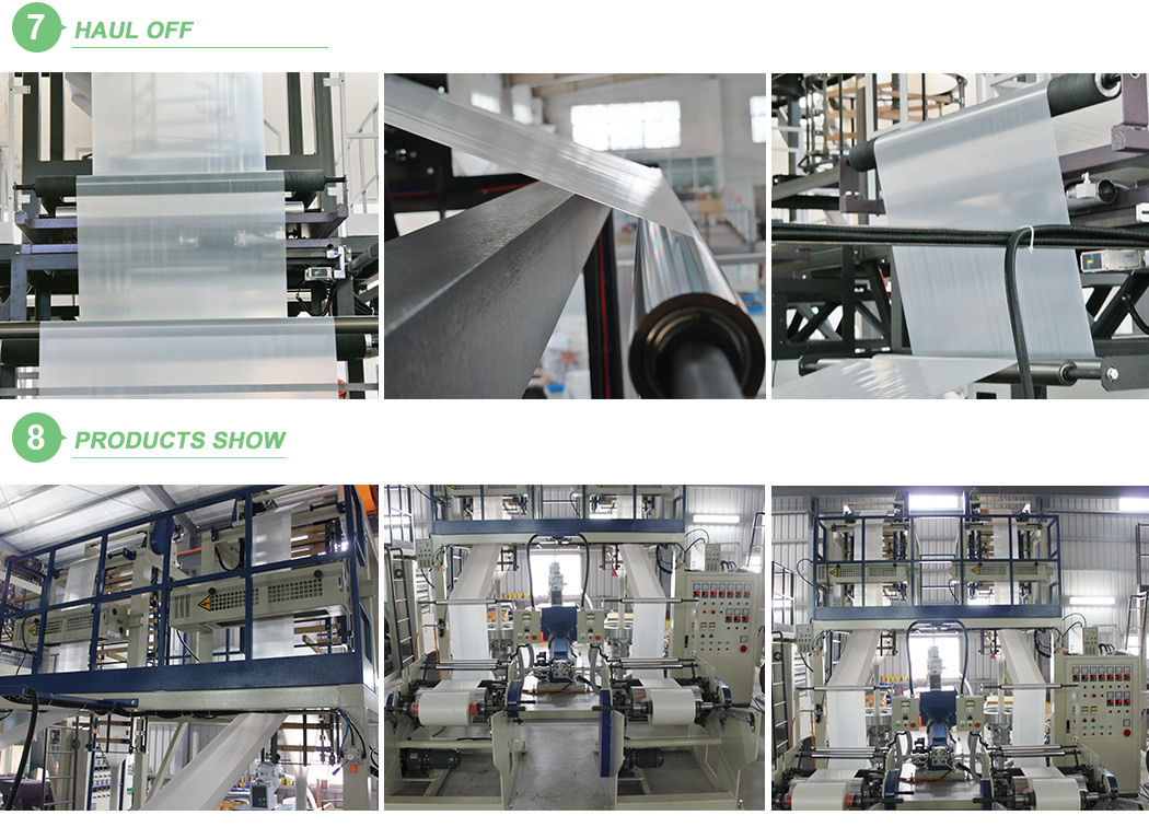 China Factory Cm-Dh-L45 PLA Pbat Degradable Blown Film Extrusion Machine