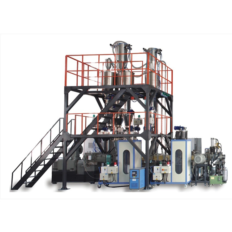 Full Automatic CaCO3 Filler Waste Plastic Co-Rotating Recycling Twin Double Screw Extruder for Filler Masterbatch