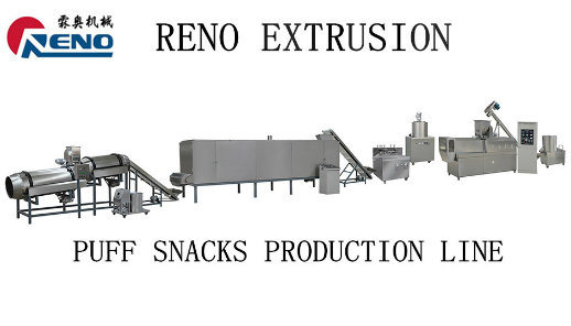 Popular Fully Automatic Puff Snack Extrusion Machine From China Factory