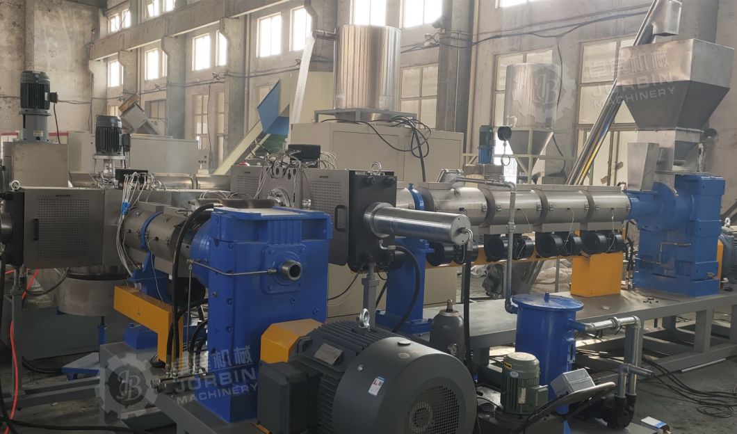 Double Screw Extrusion Machine HDPE LDPE/Mother and Baby Extrusion Granulator