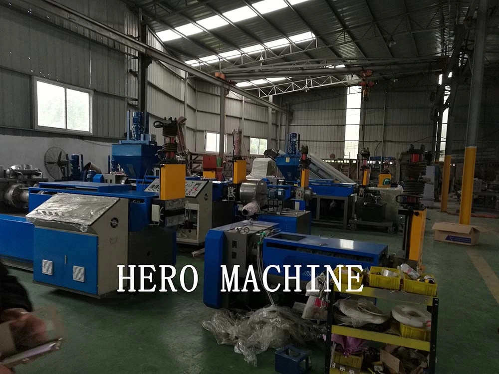 Automatic PP PE Film Waste Two Stage Cost Plastic Recycling Machine
