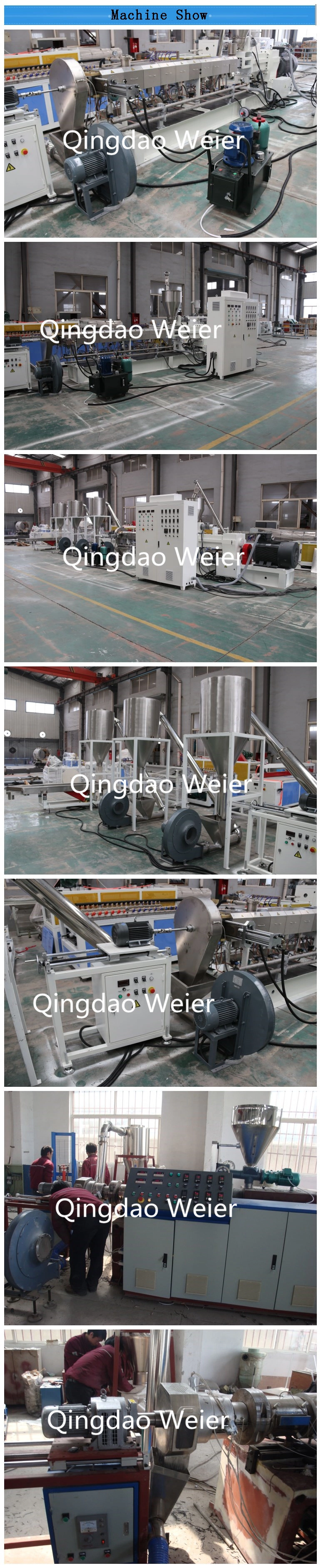 PVC Granulator Machine/Plastic PVC Granulator/PVC Granule Making Machine