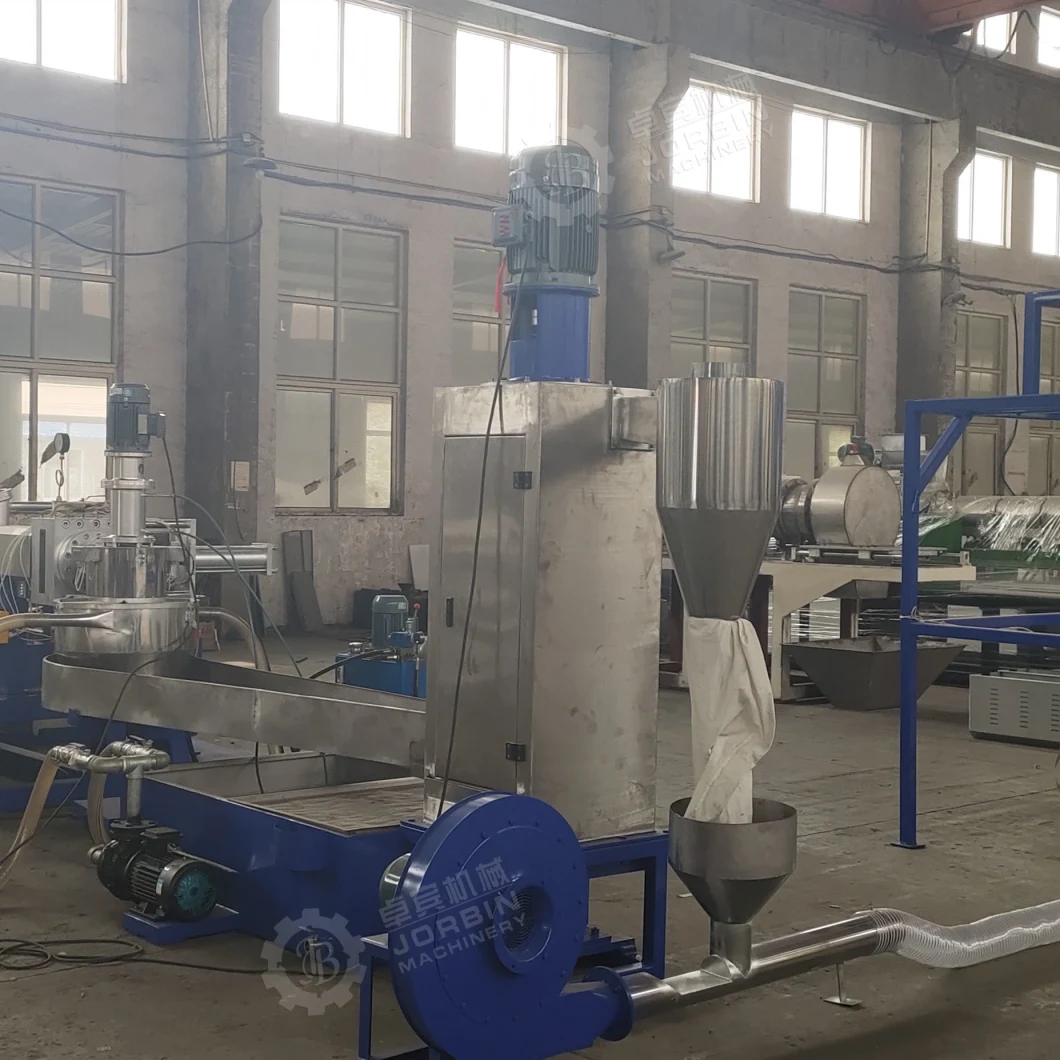 LDPE PP Calcium Carbonate Compound Twin Screw Extrusion Granulation Machinery