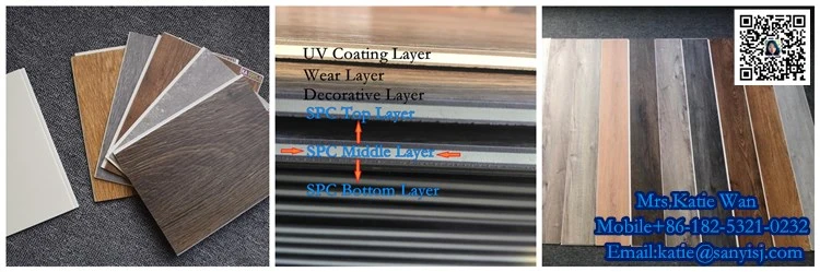 Plastic Stone Polymer Composite Vinyl Flooring Plank Spc Flooring Extrusion Machine