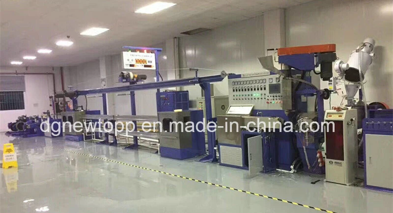 Jacket Sheath Cable Wire Extrusion Line Cable Extrusion Machine