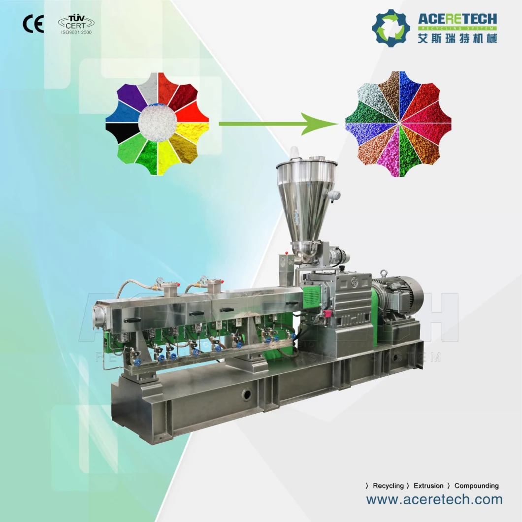 Twin Screw Extruder for PP/PE Color Masterbatch Compounding Line