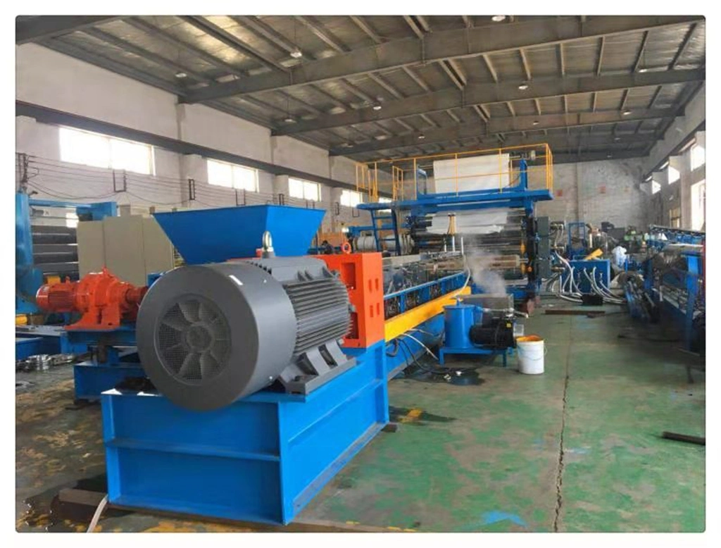 Co-Rotating Parallel Twin-Screw Extruder for Non Woven Cloth Pellet Making Machine
