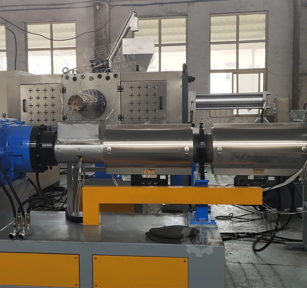 Two Stage Extruder Plastic Recycling Granulator Machine