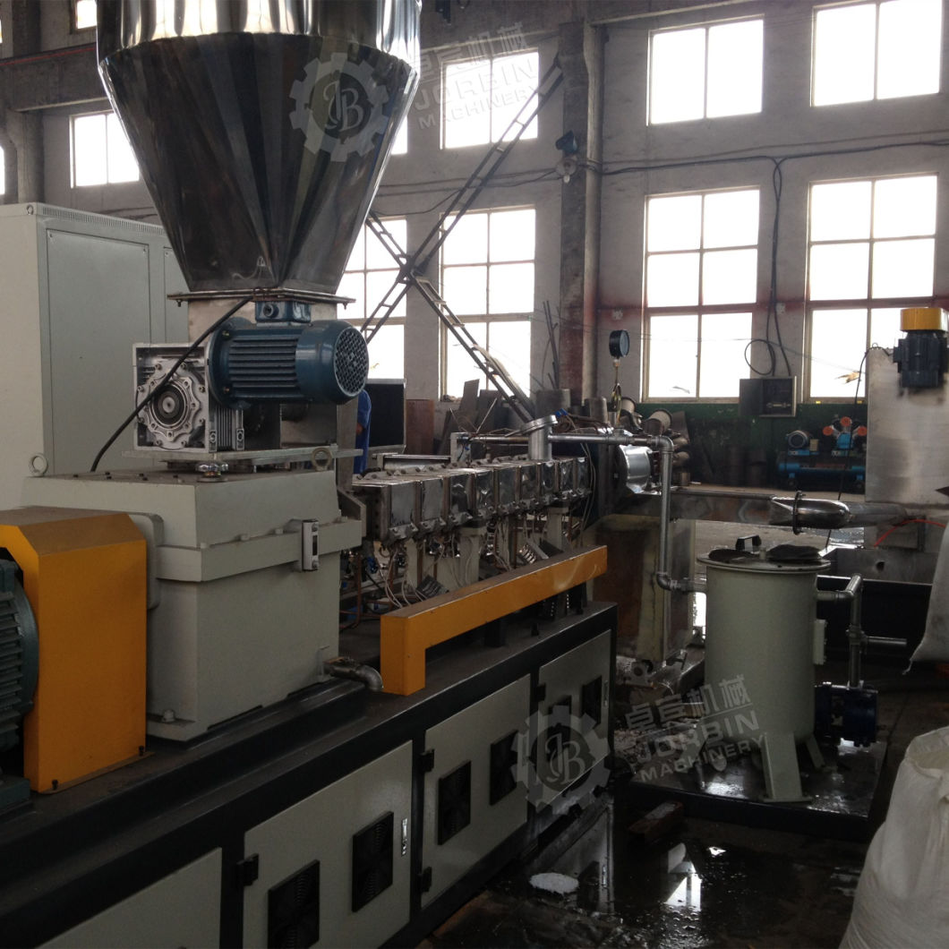Co-Rotating Twin Screw Extruder for Making PE / PP / PVC / ABS Pellets