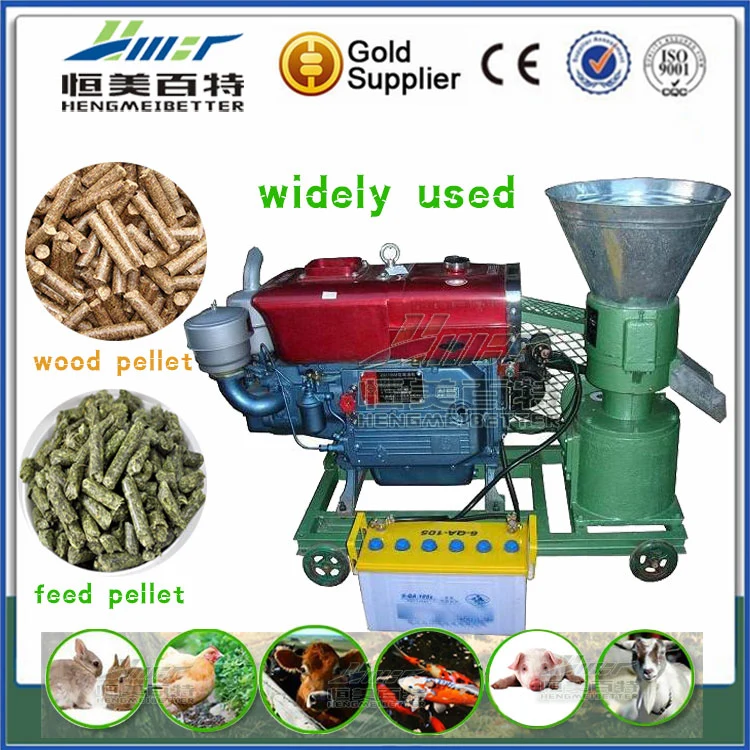 Small-Sized New Style for Wood Makeing Pellet Dove Feed Pellet Extruder