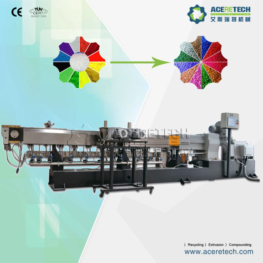 Twin Screw Extruder for Color Master Batch Production