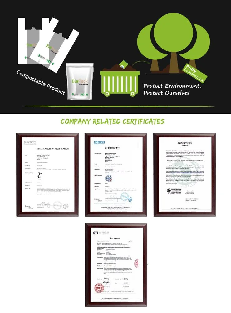 100% Biodegradable and Compostable White Masterbatch for Film