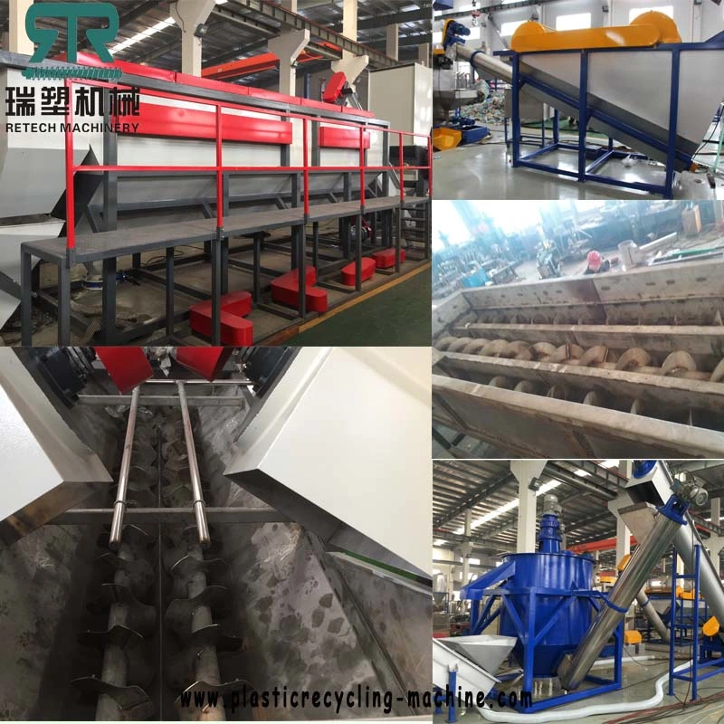 China Erema System Granulating Machine Soft Plastic LDPE Film Recycling Machine Compactor Pelletizing Line