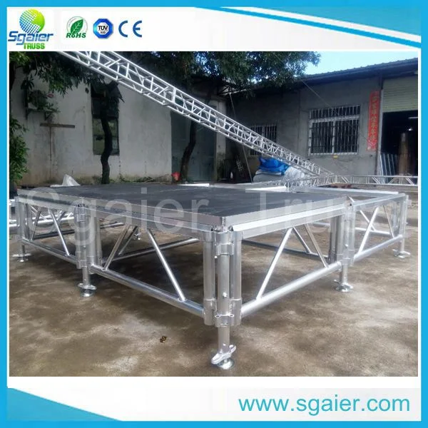 Assemble Portable Stage Concert Stage Event Stage in Stage Factory 2020 Aluminum Stage Guangzhou China