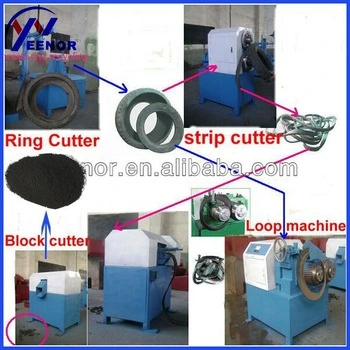 New High Quality Productive Scrap Used Tire Recycling Machine / Rubber Granule Making Machine From Waste Tyre